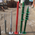 Galvanizing Spiral Ground Screw Pile Ground Pile